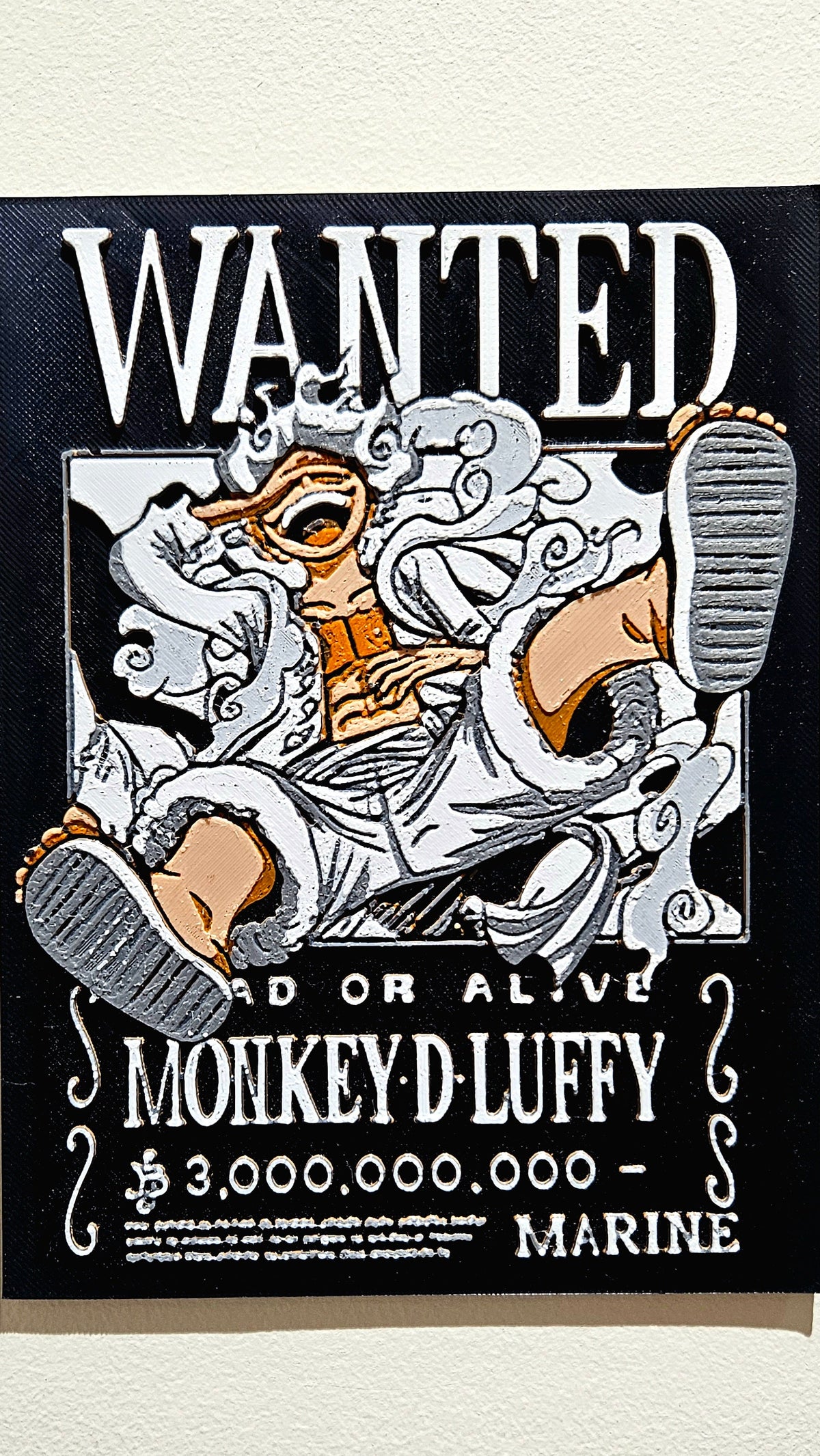 Monkey D. Luffy – Art Panel