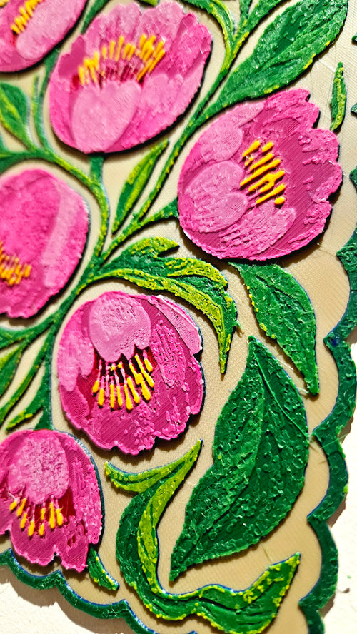 Blush Garden – Art Panel