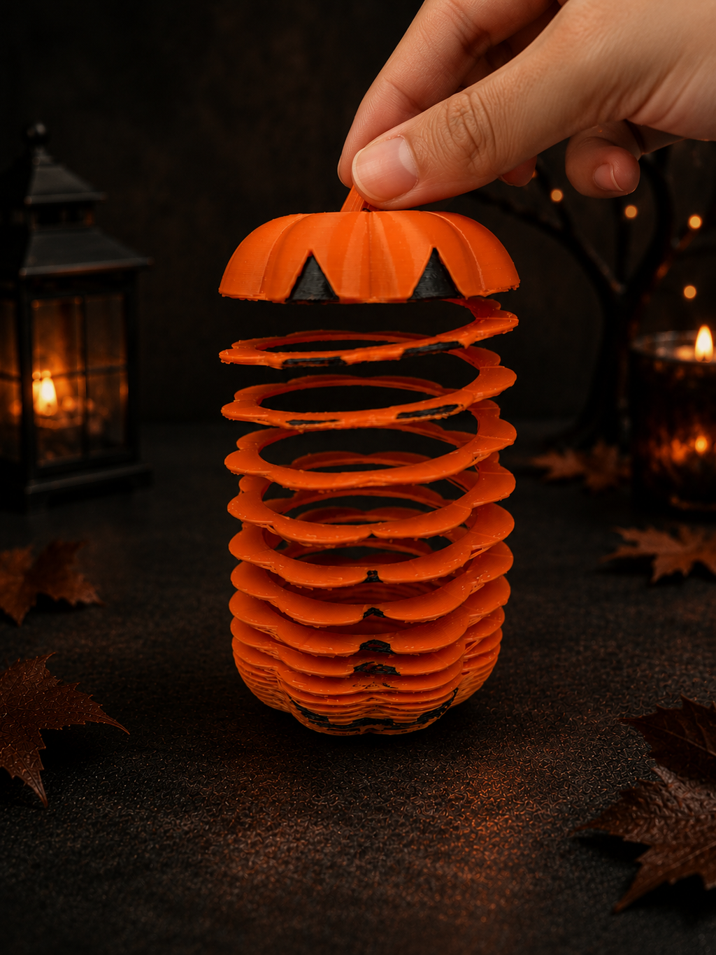 Pumpkin Slinky